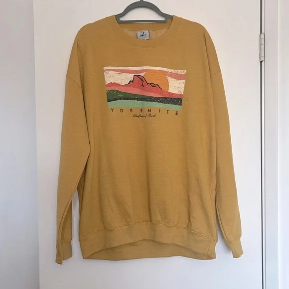 Prairie Mountain Sweaters Yosemite National Park Pastel